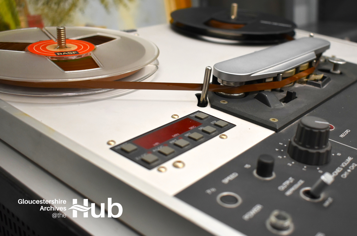 Some film on some Revox audio equipment.