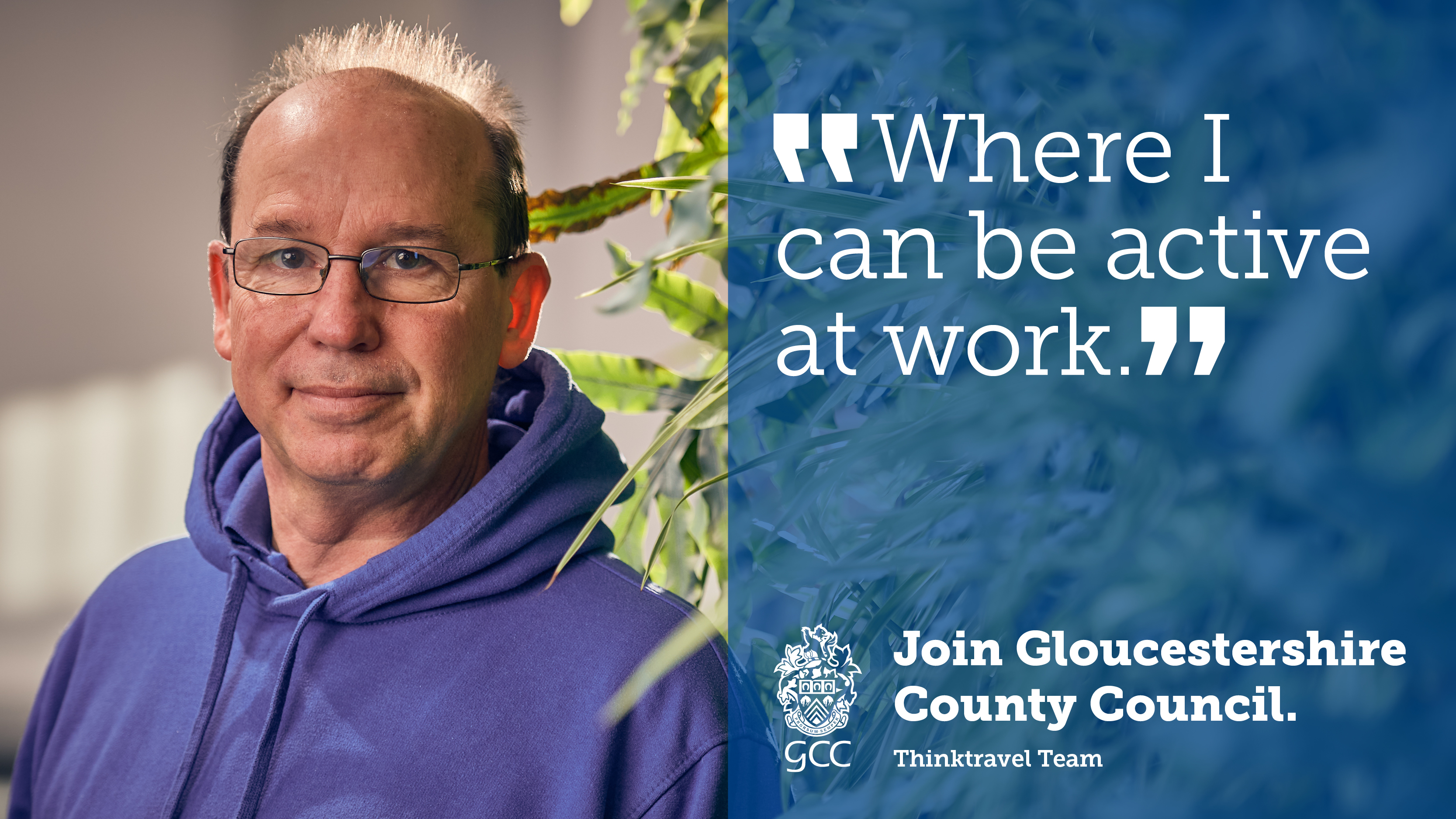 Where I can be active at work.