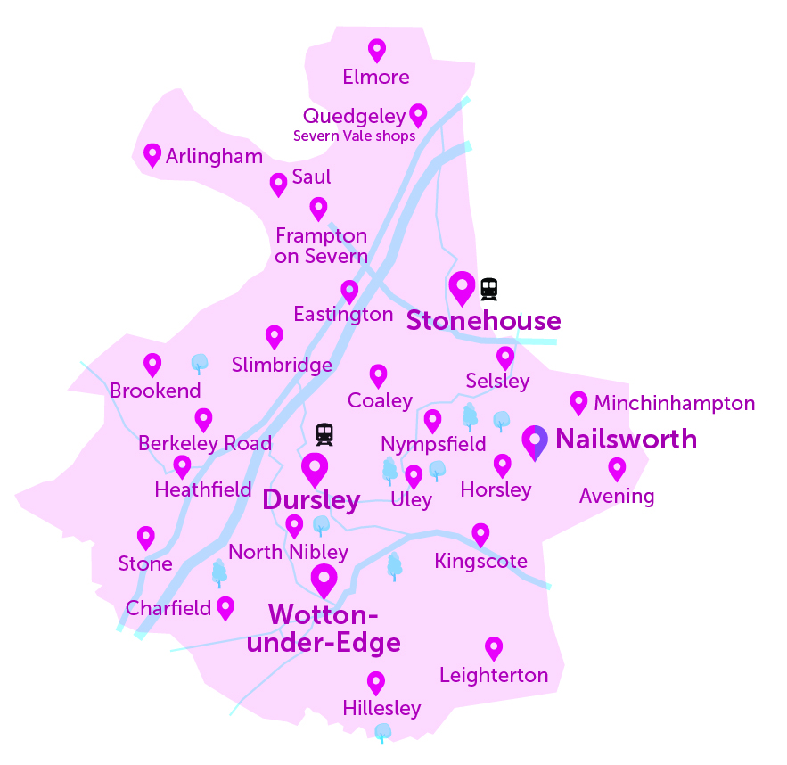 Uk. Simple County Map The Robin is expanding! | Gloucestershire County Council