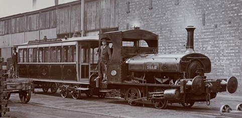 An image of a steam train