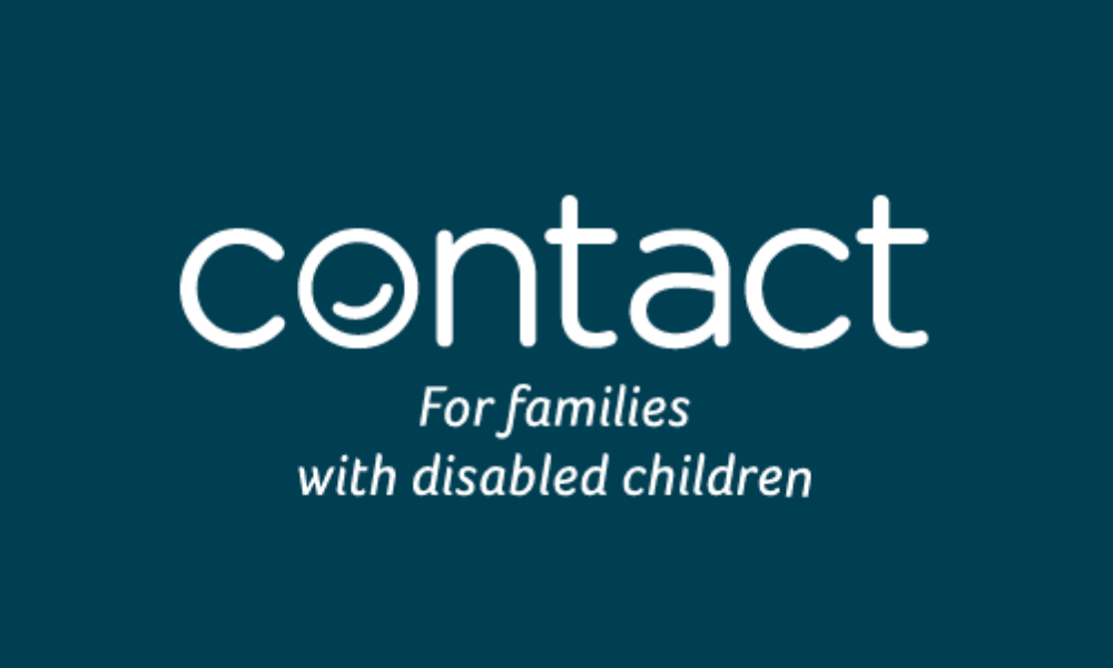 Logo of Contact organisation for families with disabled children
