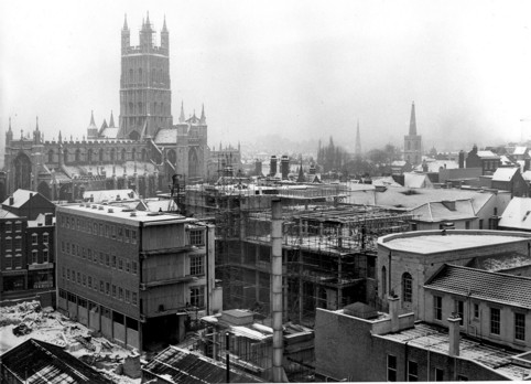 Rebuilding of Shire Hall complex, 1962