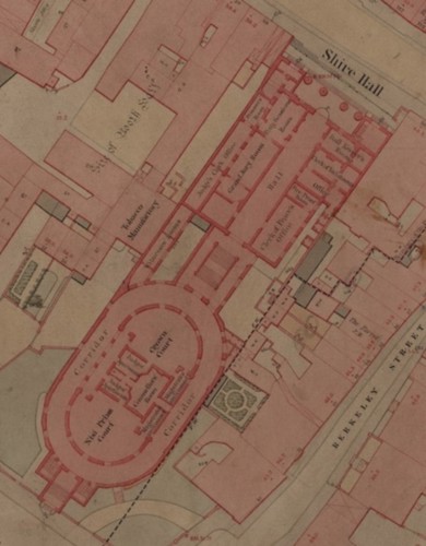 Board of Health 1852 map - Shire Hall