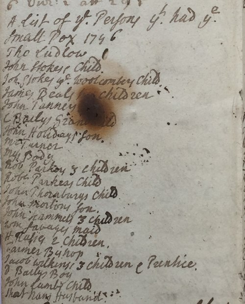 An image of an old document