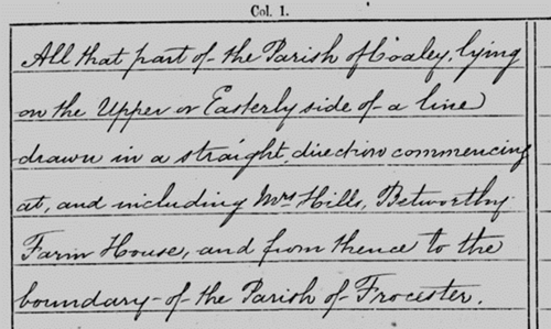 1881 census enumerators route