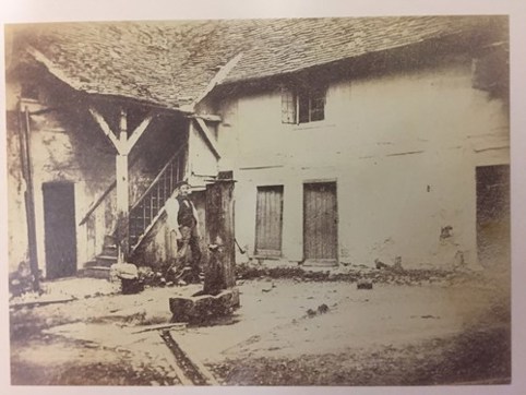 An image of the old almshouse