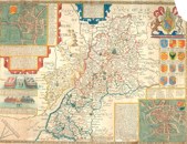A historical map of Gloucestershire