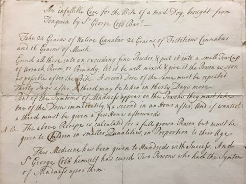 An image of an old document