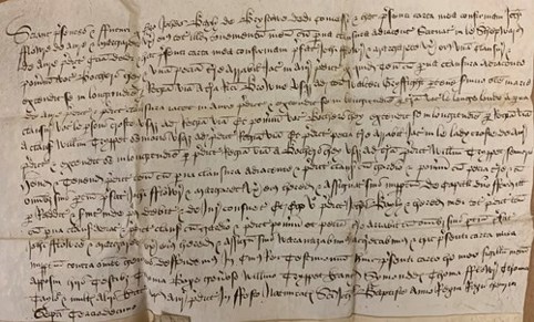 An image of an old document