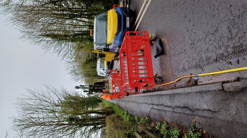 Photo of rigging on site