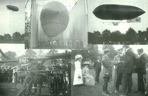 An image of the No.2 Airship