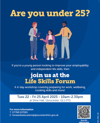 Life Skills Forum poster