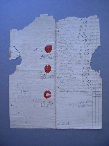 Damaged Document