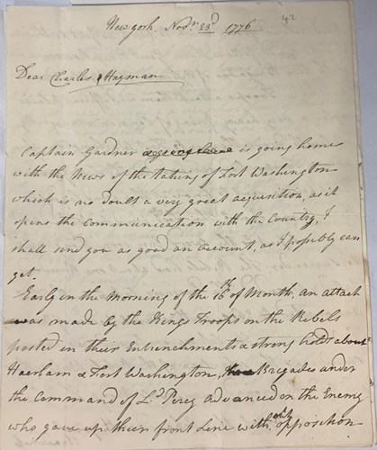 An image of an old letter