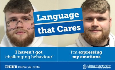 An image for the Language that Cares campaign