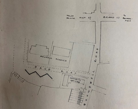 Mangotsfield Public Air Raid Shelter, 1939