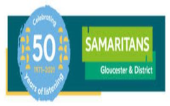 The Samaritans logo for Gloucester & District