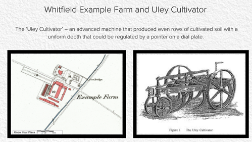 A photo of Whitfield Example Farm and an Uley Cultivator