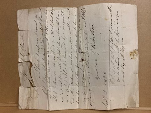 An image of an old document