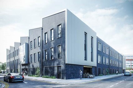 Quayside House pictured from the outside.