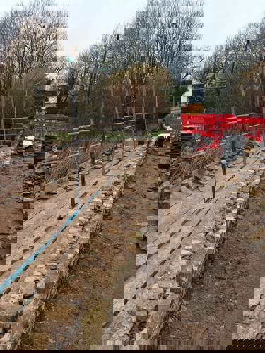 Photo of bridge repairs