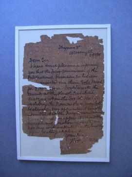 Damaged Document