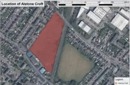 Aerial view of location