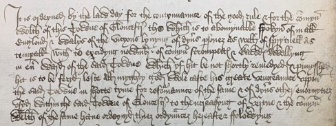 ‘Exciding nowmbr of comyn strompetts & Bawds’ - The Red Book of Gloucester, 1500