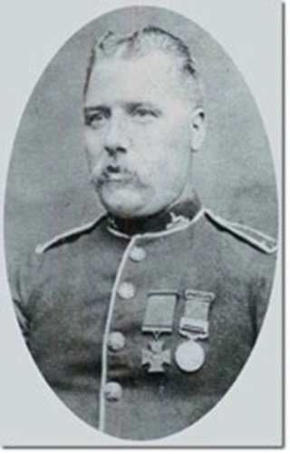 An image of Henry Hook in military uniform