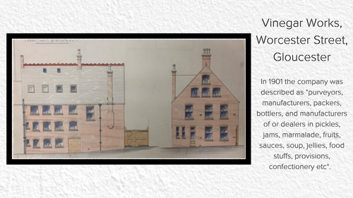 A photo of the Vinegar Works on Worcester Street in Gloucester.