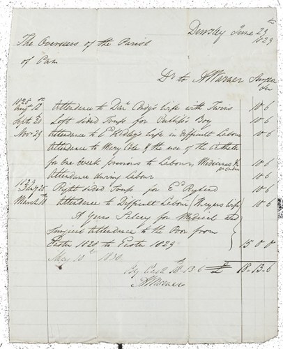 An image of an old document