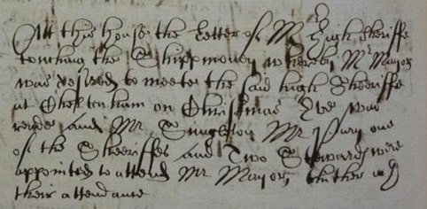 An image of an old document