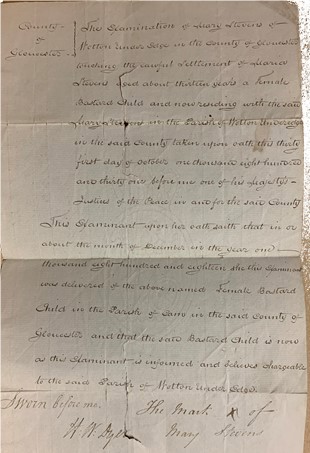 P69-OV-3-3-1-1 Settlement of Mary Stevens