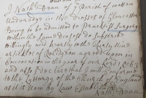 An image of an old document