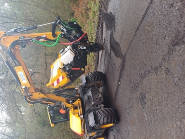 Photo of the JCB Pothole Pro