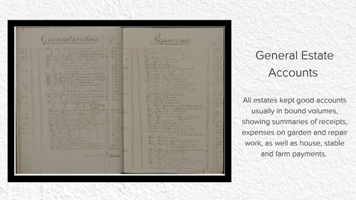 A photo of a General Estate Account