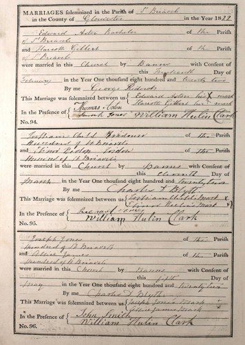 P278-IN-1-10 St Braivels parish register