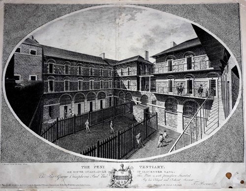The Penitentiary or North Quadrangle of Gloucester Gaol