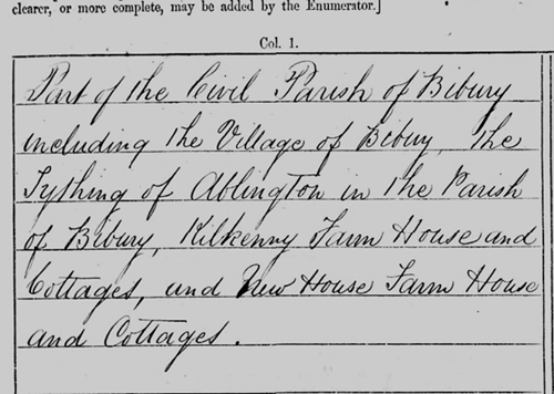 1881 census enumerators route