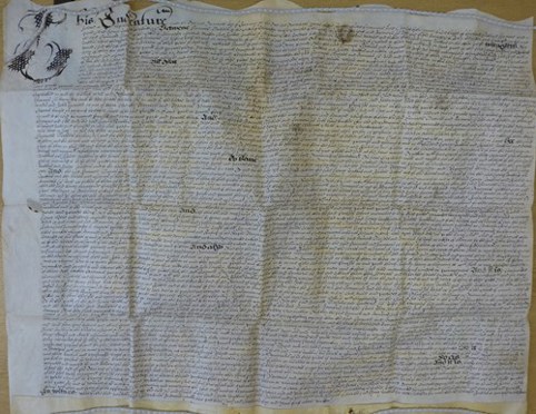 An image of an old document