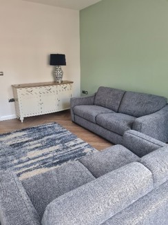 lounge with 2 large sofas