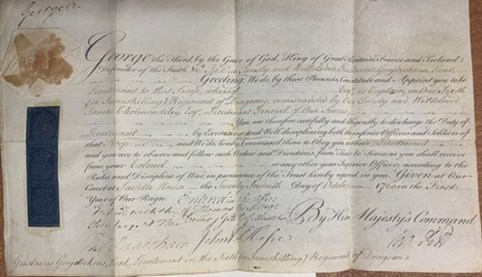 An image of an old letter