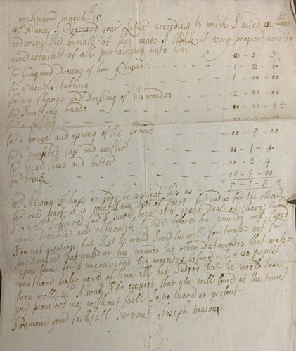 An image of an old document