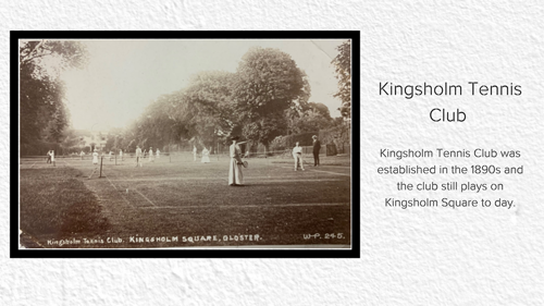 A photo of the Kingsholm Tennis Club