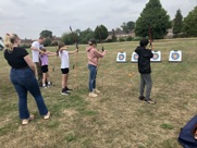 A soft shot archery lesson
